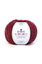 DMC Midnight 204 bordo /srebrny